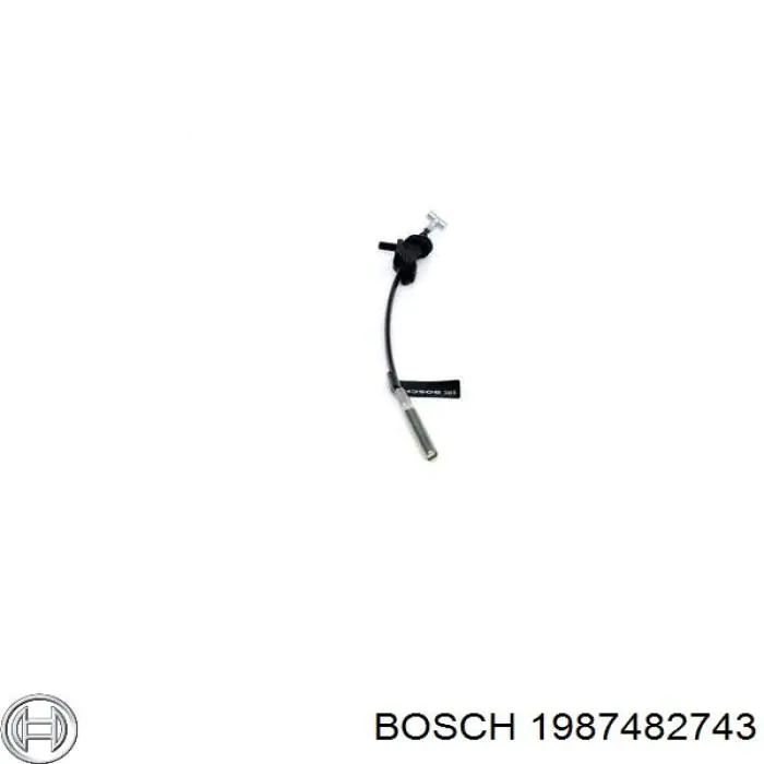 Трос ручного гальма передній 1987482743 Bosch