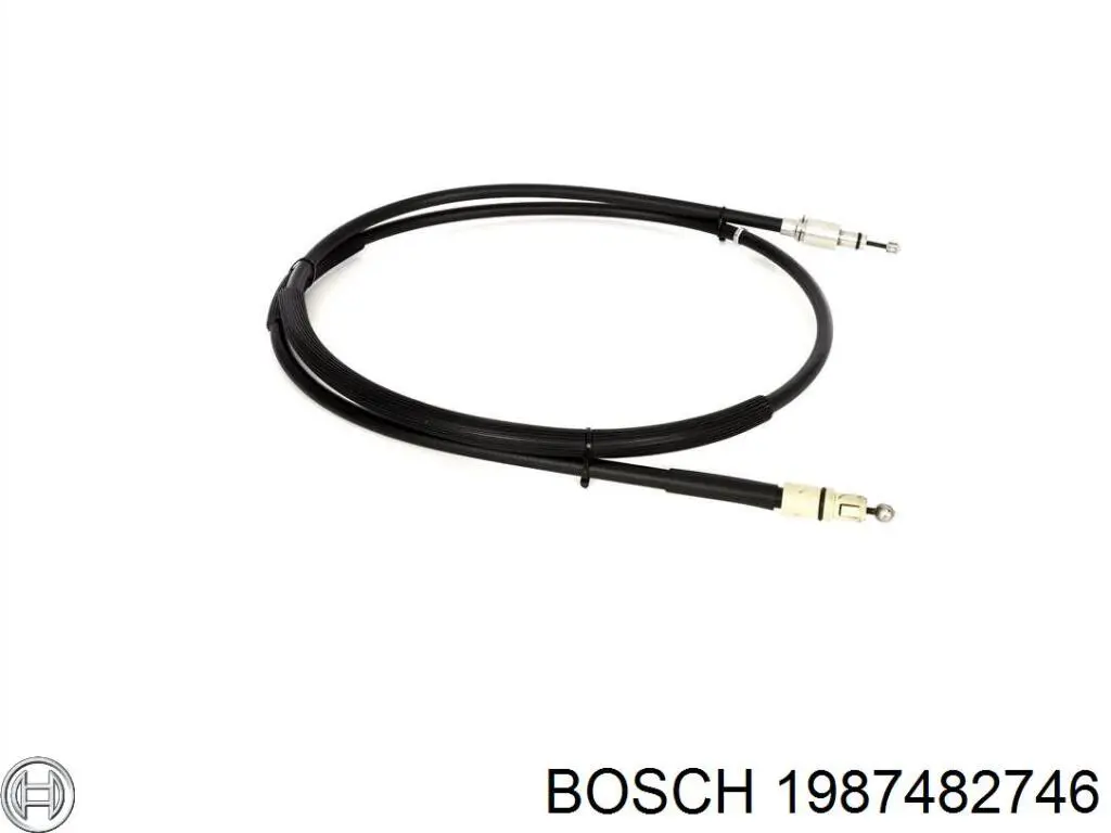 Трос ручного гальма задній, правий/лівий 1987482746 Bosch