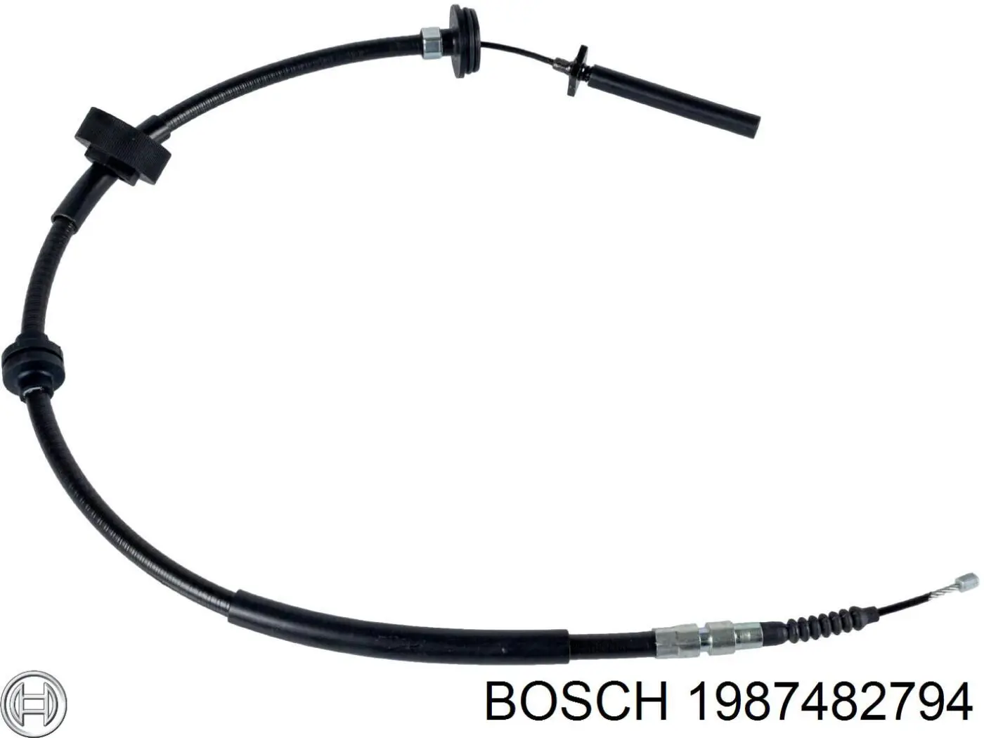 1987482794 Bosch трос ручного гальма задній, лівий