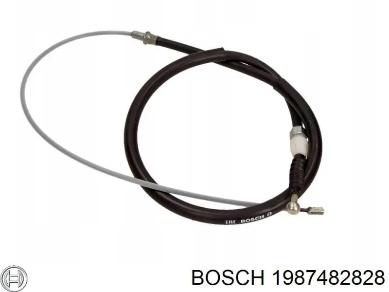Трос ручника задній правий Bosch 1987482828