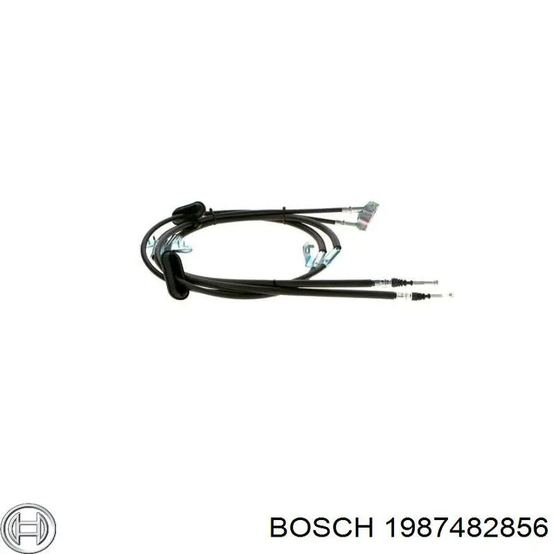 Трос стоянкового гальма передній Adriauto 2202011 ціна, від 10.90 USD