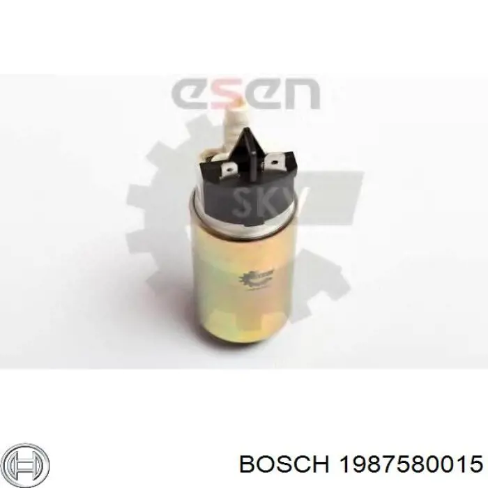 1987580015 Bosch модуль паливного насосу, з датчиком рівня палива