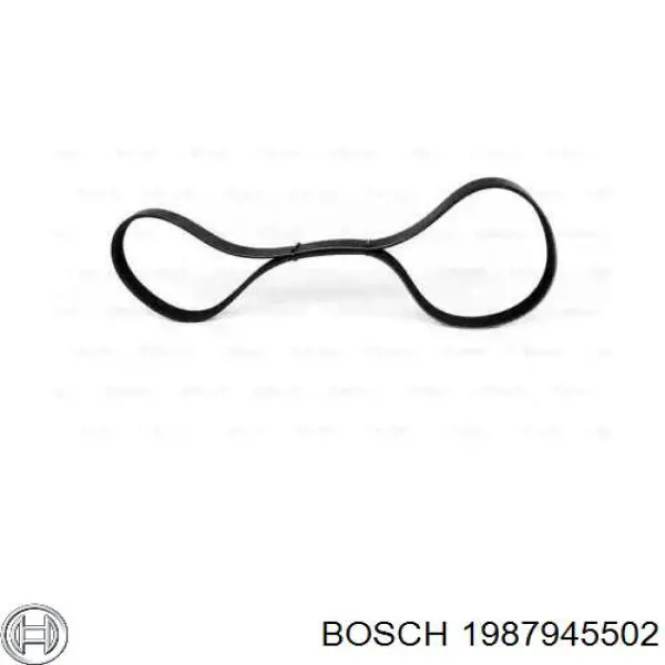 Ремінь генератора 1987945502 Bosch
