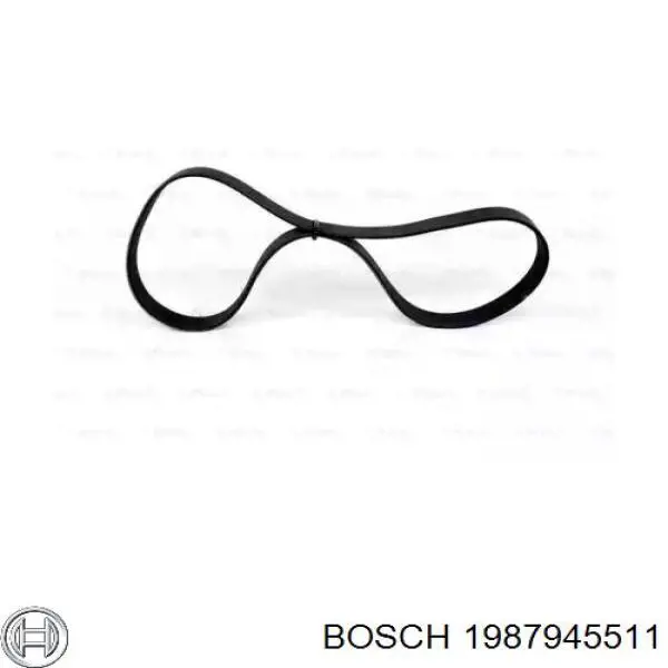 Ремінь генератора 1987945511 Bosch