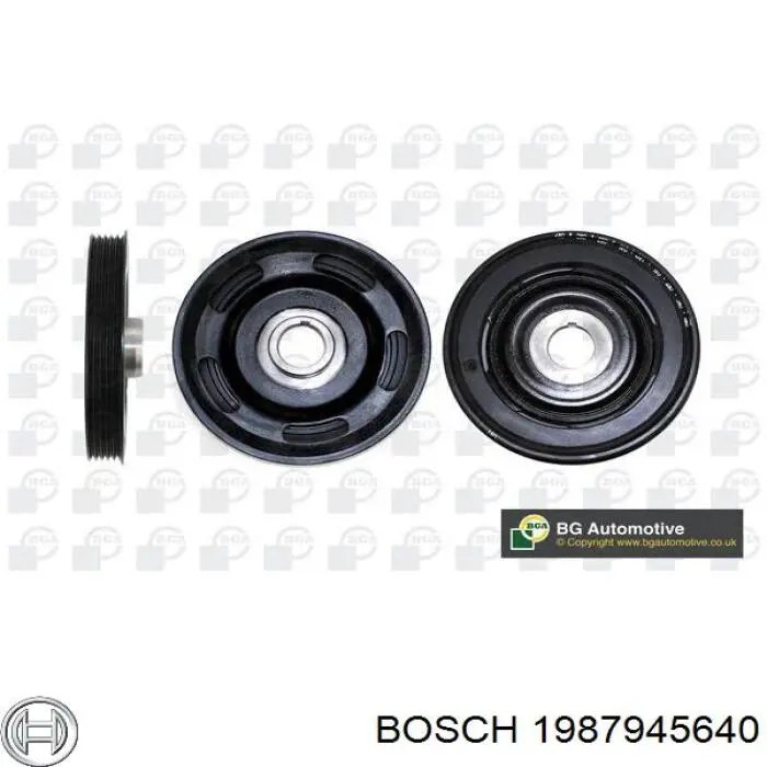 Купити 1340733050 Toyota Шків колінчастого вала