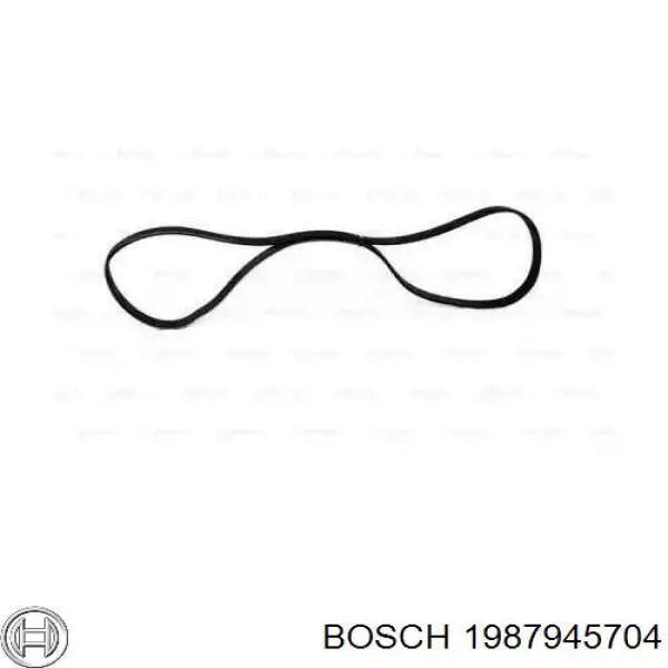 1987945704 Bosch Поліклиновий ремінь
