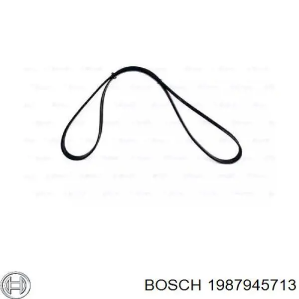 Клиновий ремінь Bosch 1987945713 ціна, від 6.26 USD
