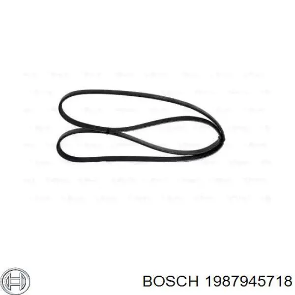 1987945718 Bosch ремінь приводний, агрегатів