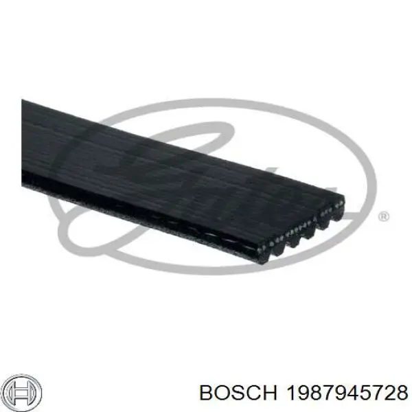 1987945728 Bosch Поліклиновий ремінь