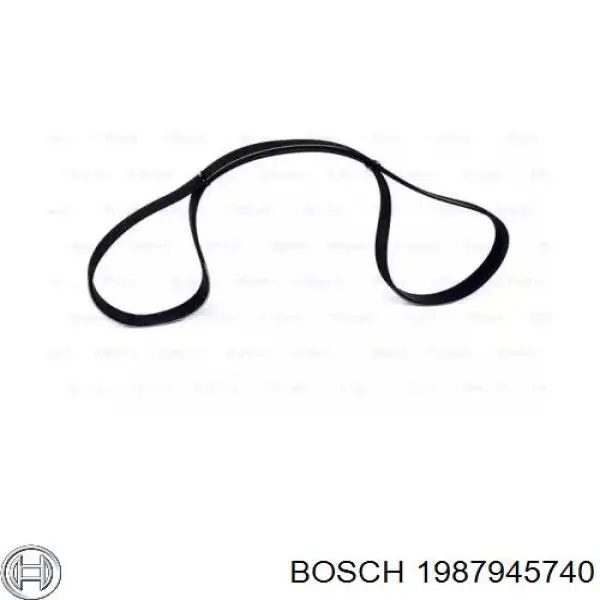 Купити 1987945740 Bosch Ремінь генератора