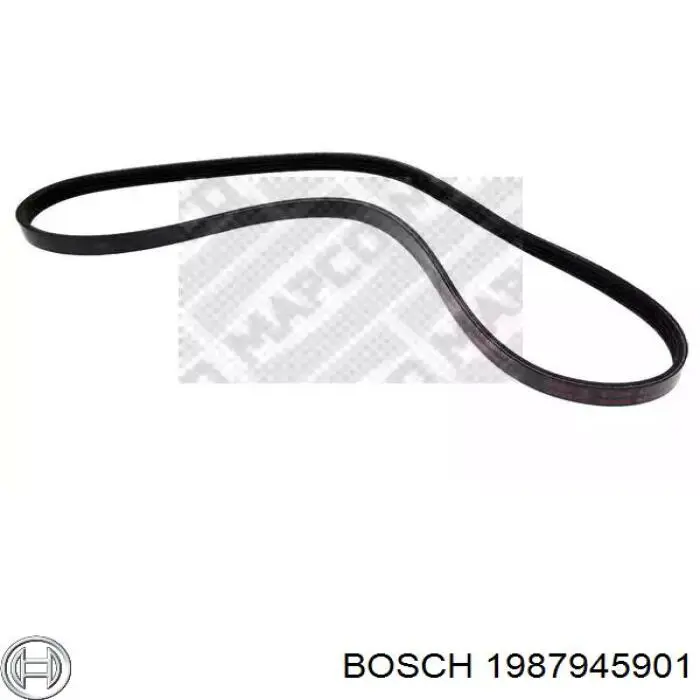 Ремінь генератора 1987945901 Bosch