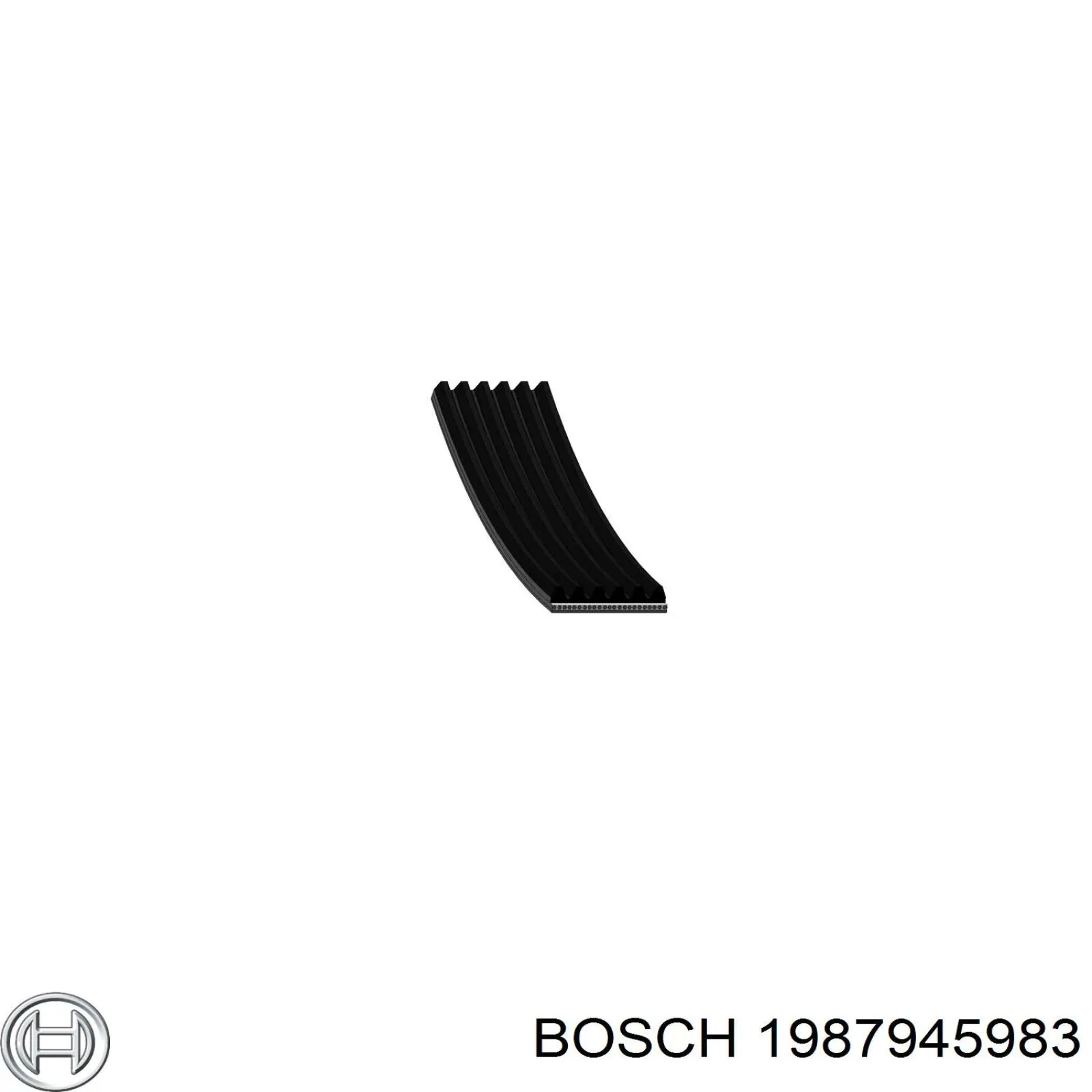 1987945983 Bosch ремінь приводний, агрегатів