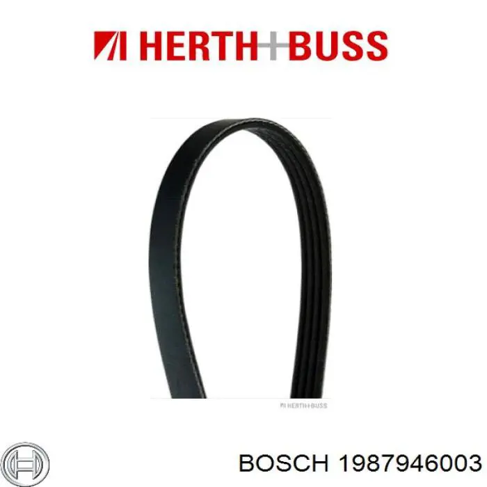 Ремінь генератора 1987946003 Bosch