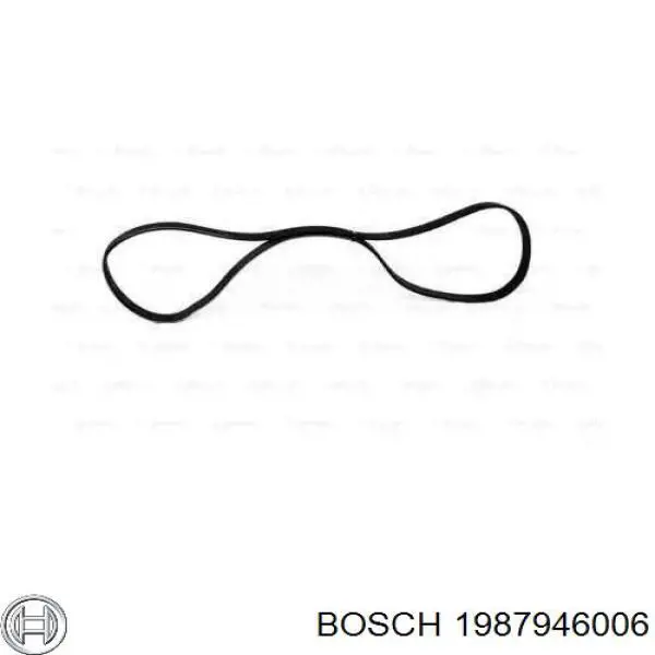Ремінь генератора 1987946006 Bosch