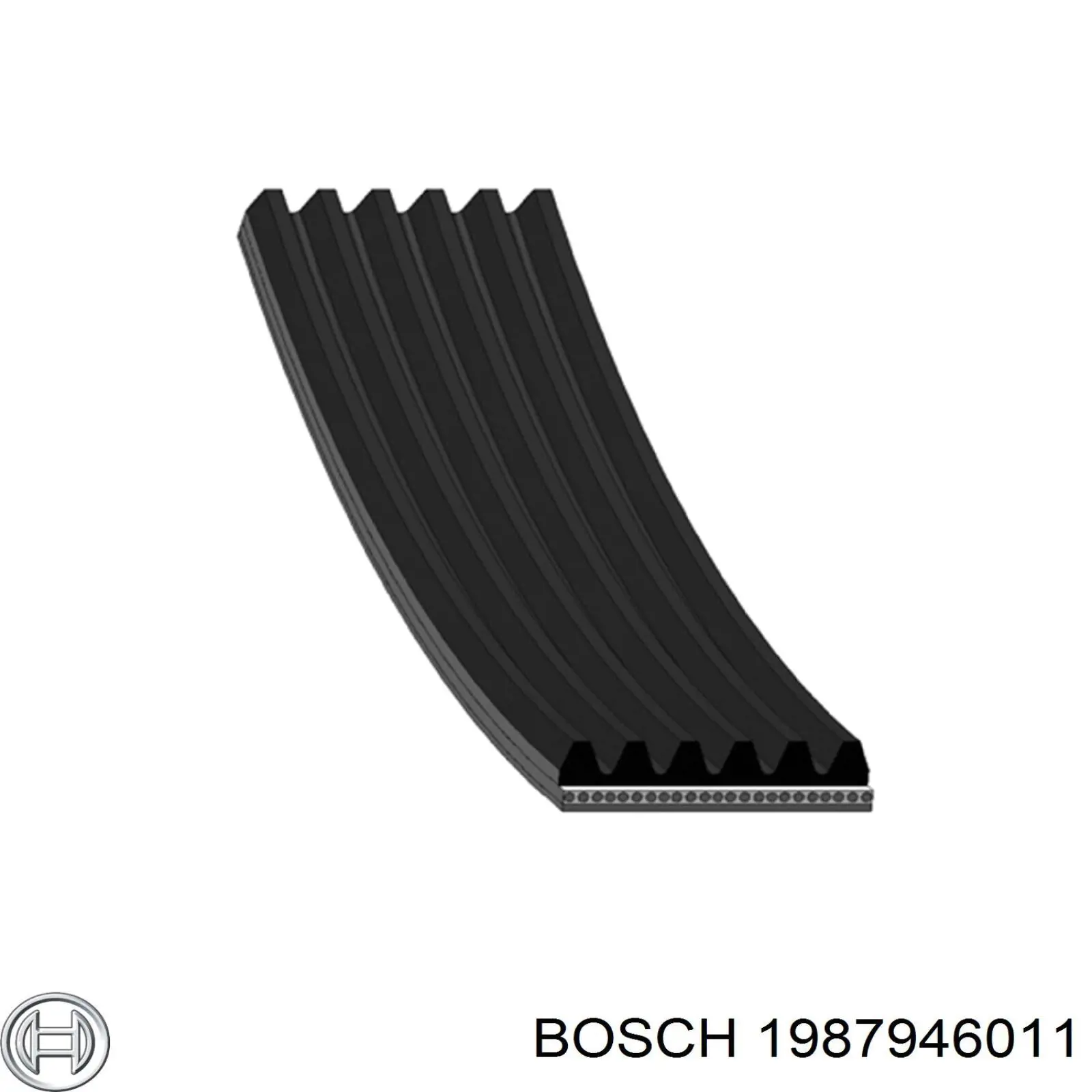 Ремінь генератора 1987946011 Bosch