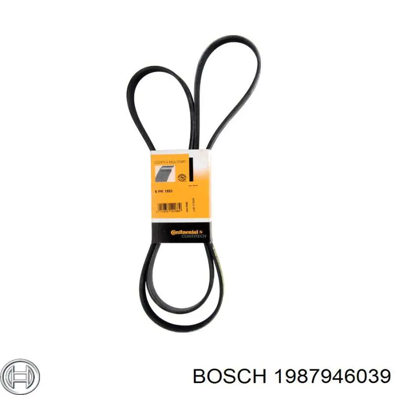Клиновий ремінь Bosch 1987946039 ціна, від 10.78 USD