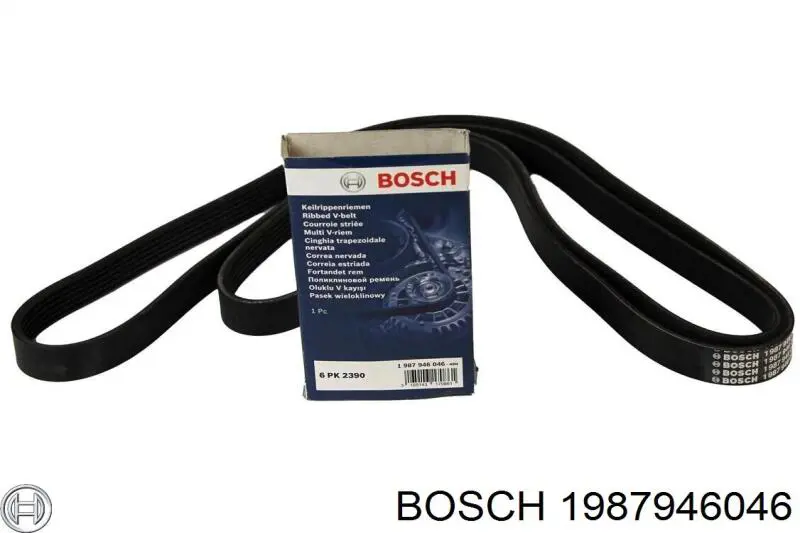 1987946046 Bosch Поліклиновий ремінь