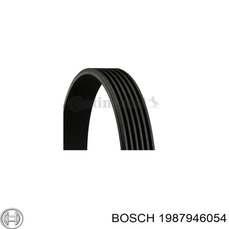 Купити 1987946054 Bosch Ремінь генератора