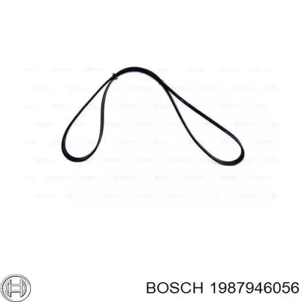 1987946056 Bosch ремінь приводний, агрегатів