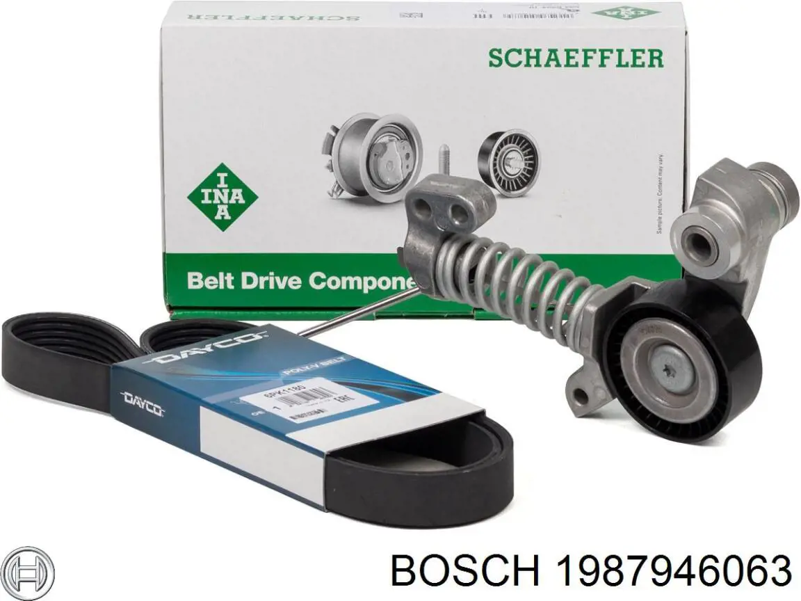 Купити 1987946063 Bosch Ремінь генератора