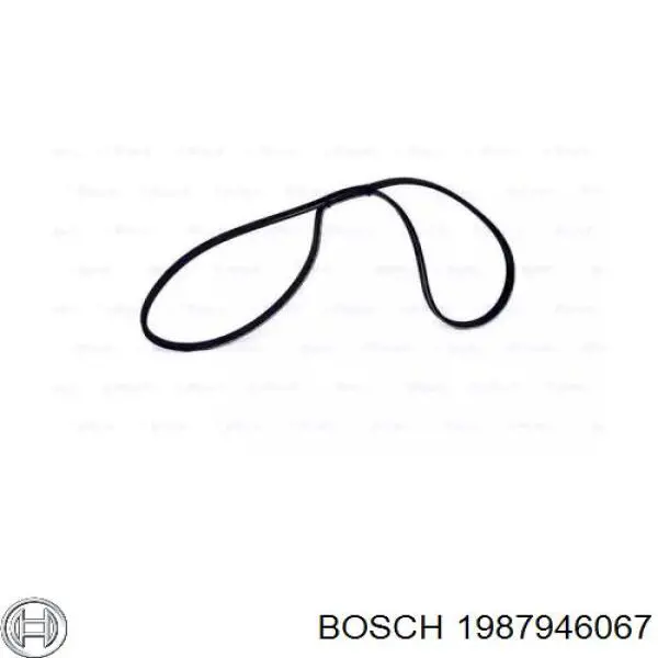 1987946067 Bosch ремінь приводний, агрегатів