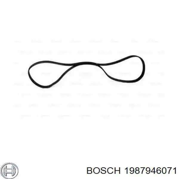 Клиновий ремінь Bosch 1987946071 ціна, від 9.76 USD