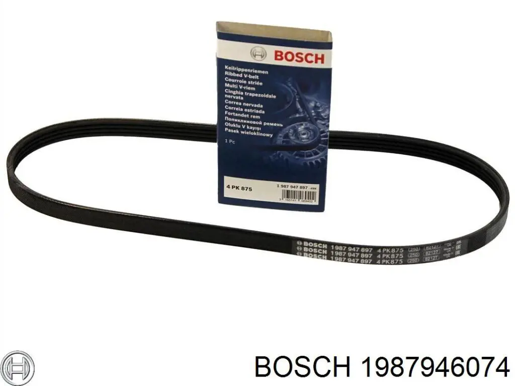 Клиновий ремінь Bosch 1987946074 ціна, від 16.00 USD