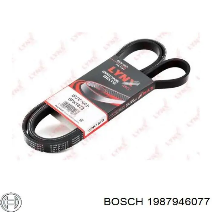 Клиновий ремінь Bosch 1987946077 ціна, від 13.03 USD