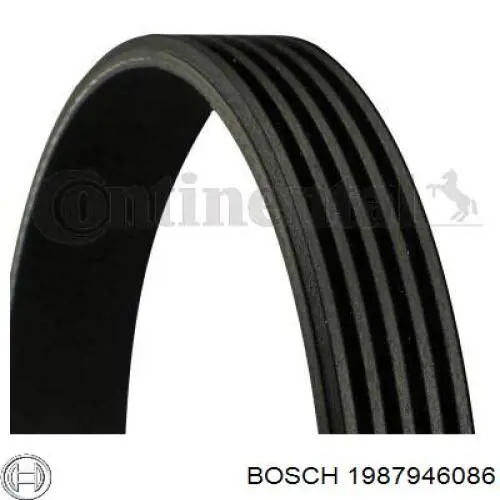 Купити 1987946086 Bosch Ремінь генератора