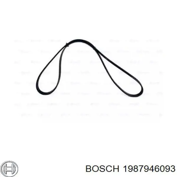 1987946093 Bosch ремінь приводний, агрегатів