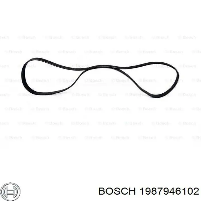 1987946102 Bosch ремінь приводний, агрегатів