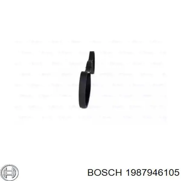 Клиновий ремінь Bosch 1987946105 ціна, від 14.66 USD