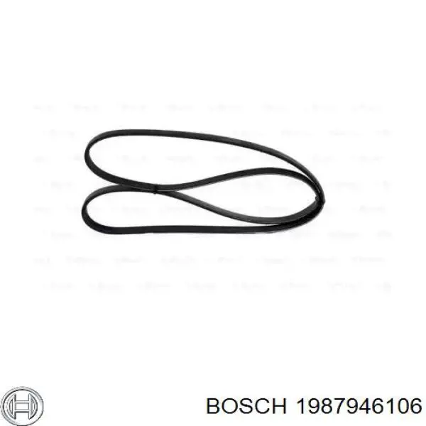 Ремінь генератора 1987946106 Bosch