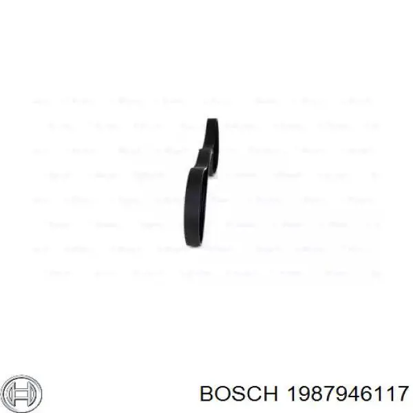 Ремінь генератора 1987946117 Bosch