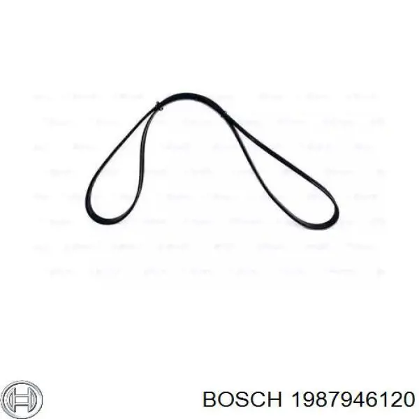 1987946120 Bosch ремінь приводний, агрегатів