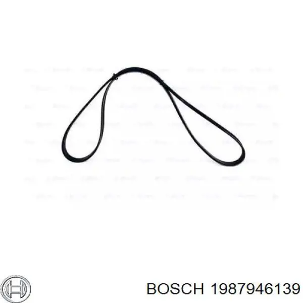 1987946139 Bosch ремінь приводний, агрегатів