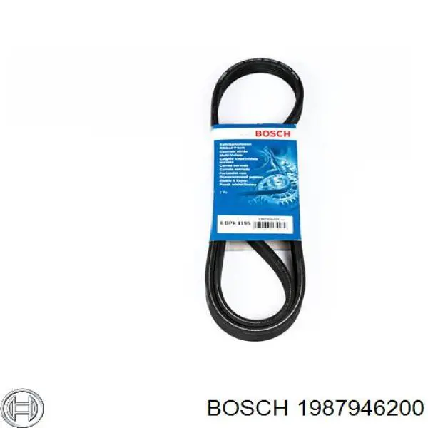 1987946200 Bosch ремінь приводний, агрегатів