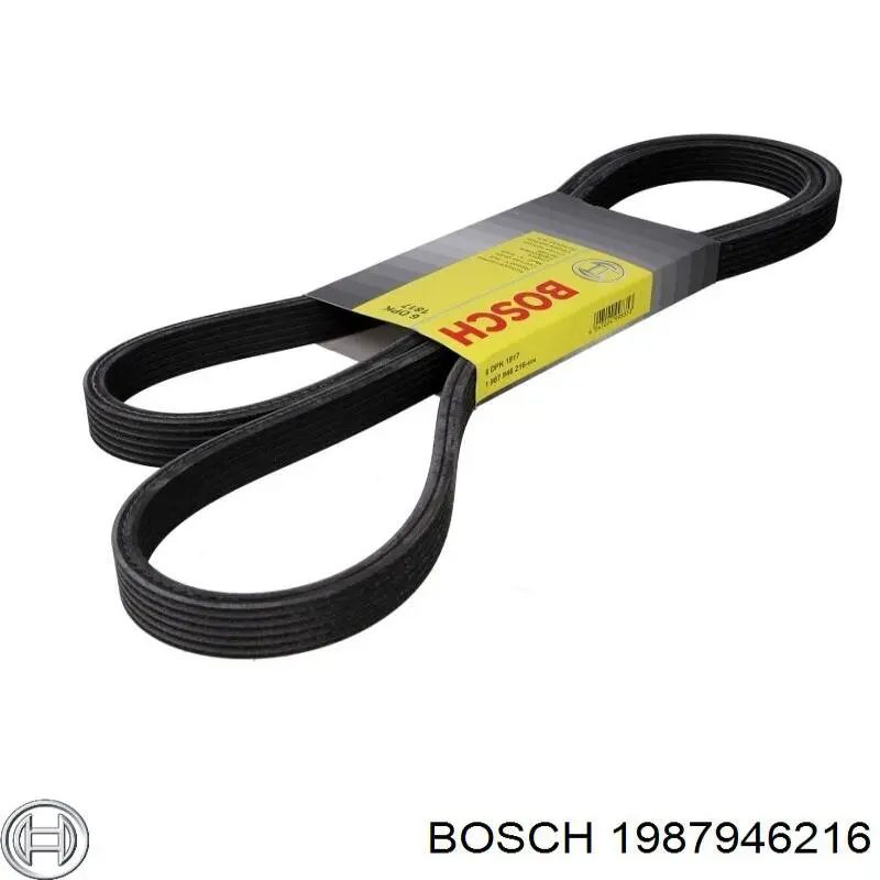 1987946216 Bosch ремінь приводний, агрегатів