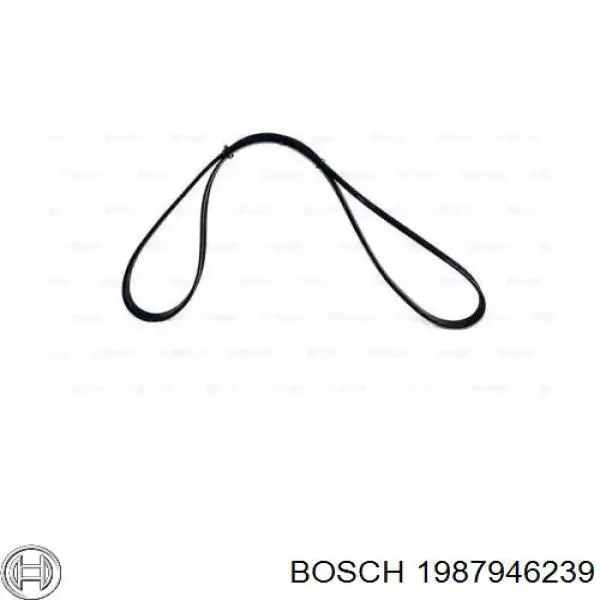 1987946239 Bosch ремінь приводний, агрегатів