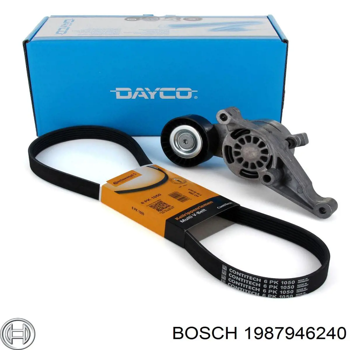 Ремінь генератора 1987946240 Bosch