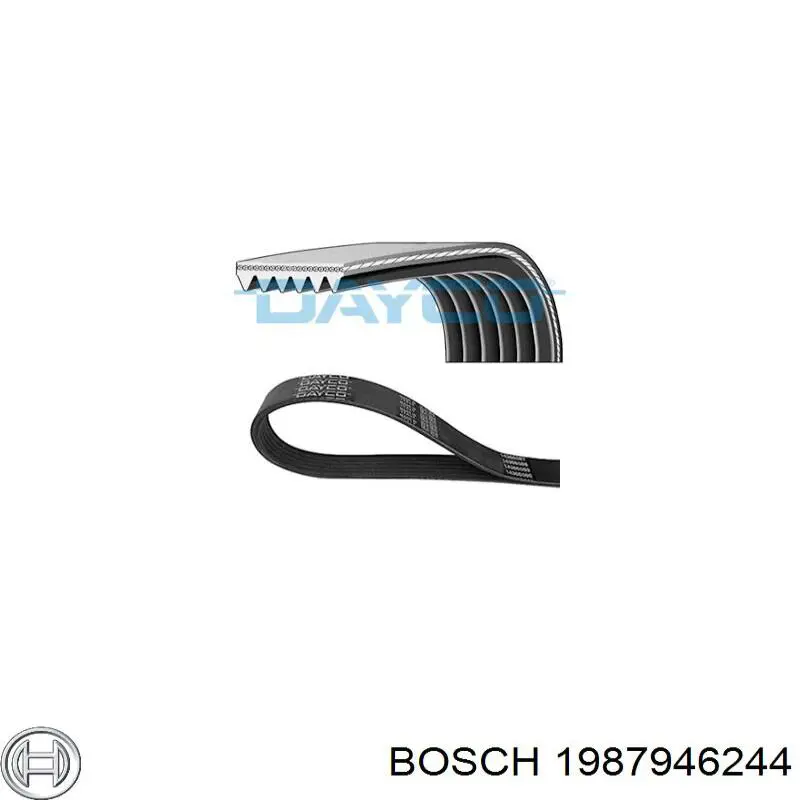 Ремінь генератора 1987946244 Bosch