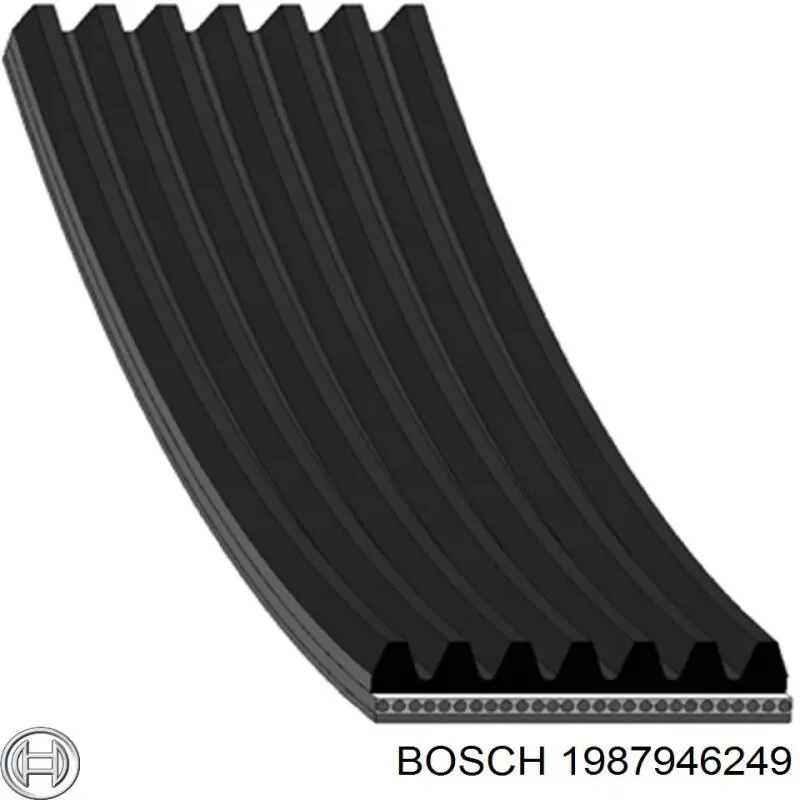 Ремінь генератора 1987946249 Bosch