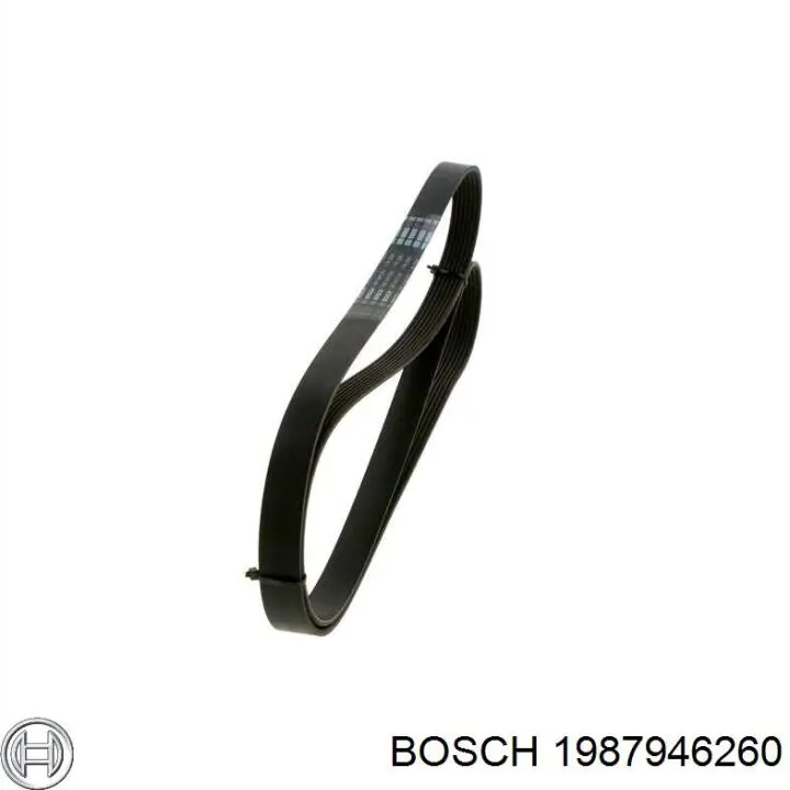 Ремінь генератора 1987946260 Bosch