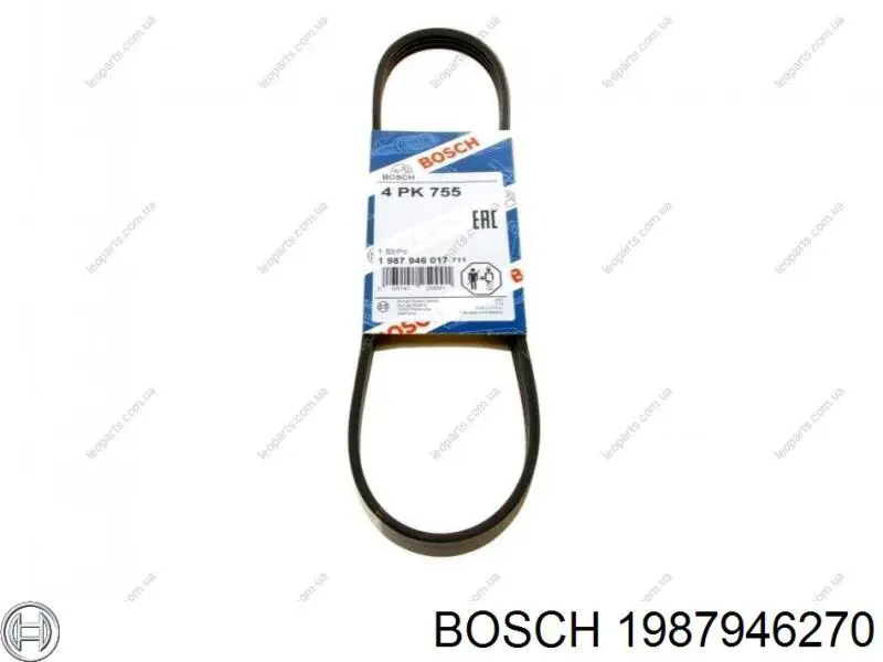 Ремінь генератора 1987946270 Bosch