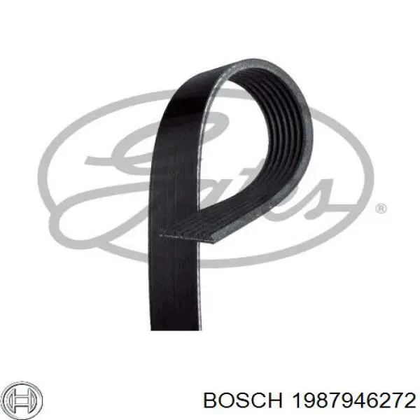 Ремінь генератора 1987946272 Bosch