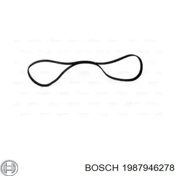 1987946278 Bosch ремінь приводний, агрегатів