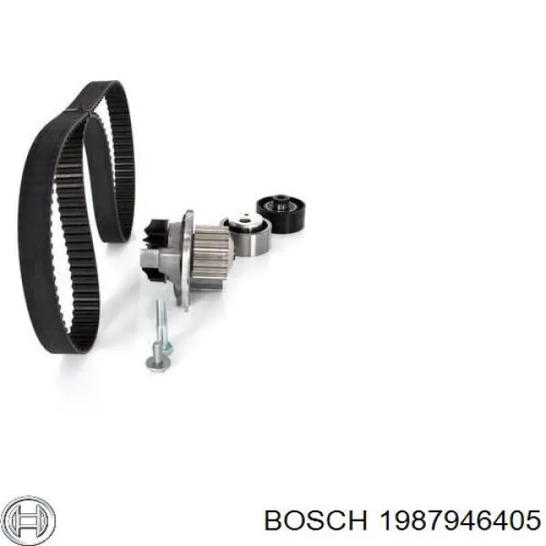 1987946405 Bosch Ремінь ГРМ, комплект