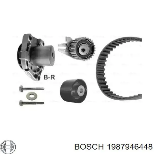 1987946448 Bosch комплект грм