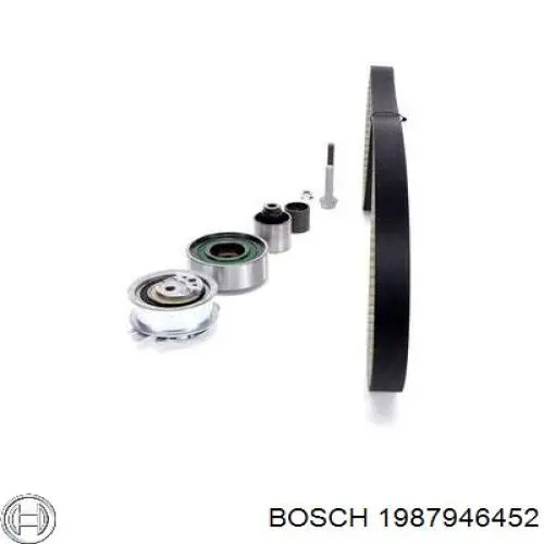 Комплект ГРМ Bosch 1987946452 ціна, від 178.91 USD