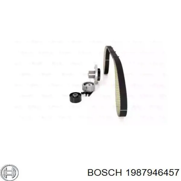 Комплект ГРМ Bosch 1987946457 ціна, від 127.06 USD
